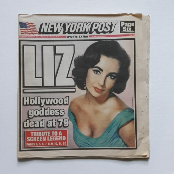 Liz Taylor Tribute Issue - Picture 1 of 4